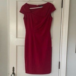 Tahari Red Dress